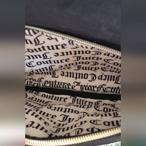 JUICY COUTURE LICORICE VELOUR BACKPACK - Picture 8 of 9